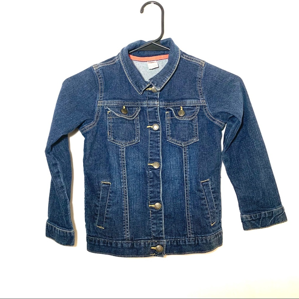 CARTER’S Blue Denim Jacket Long Sleeve Size 6X